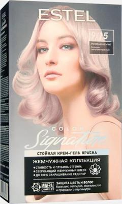 Крем-гель COLOR SIGNATURE для окрашивания волос 9.15 розовый жемчуг 60+60+50 мл
