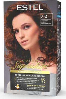 Крем-гель краска для волос Color Signature Индийский сандал 6/4 – фото 8