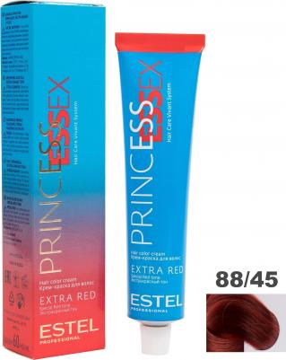 Крем-краска PRINCESS ESSEX EXTRA RED для окрашивания волос 88/45 огненное танго 60 мл – фото 6