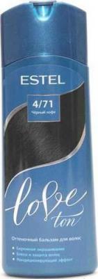 ЛАВ ТОН Бальзам оттеночный 4/71 Черный кофе 150мл – фото 1