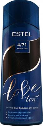 ЛАВ ТОН Бальзам оттеночный 4/71 Черный кофе 150мл – фото 5