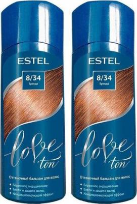 Оттеночный бальзам для волос Love Ton 8/34 Бренди LT8/34 – фото 6