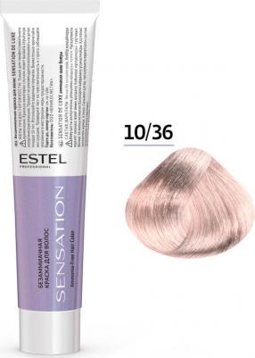 Полуперманентная безаммиачная крем-краска SEN10/36 SENSATION DE LUXE 10/36 светлый блондин золотисто-фиолетовый, 60 мл – фото 4