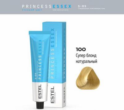S-OS/100 краска для волос, натуральный / ESSEX Princess 60 мл