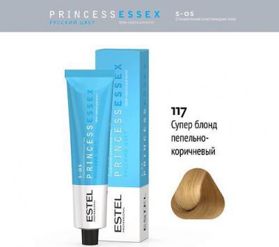 S-OS/117 краска для волос, скандинавский / ESSEX Princess 60 мл – фото 6