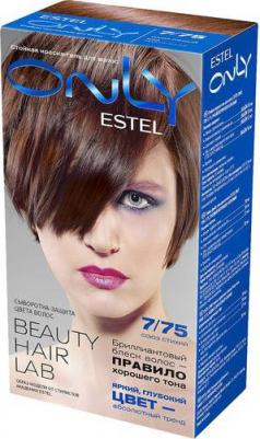Стойкая краска-гель для волос Only 7/75 Русый коричнево-красный EO7/75