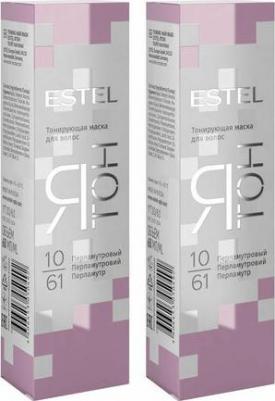 Тонирующая маска для волос ятон 10/61 перламутровый (2 шт в наборе) – фото 1