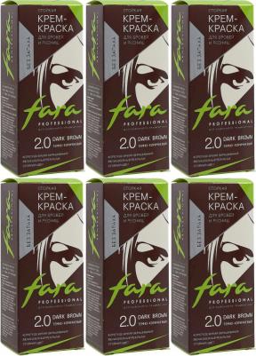 Краска для бровей и ресниц - 2.0 темно-коричневый – фото 5