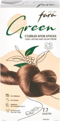 Краска для волос Eco Line Green 7.7 каштан 116 мл – фото 6