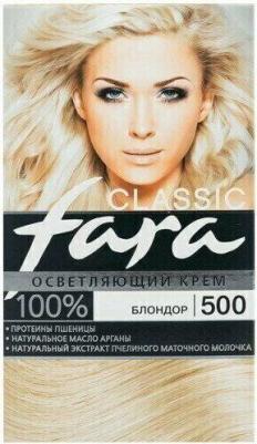 Краска для волос (Фара) Classic 500 - Блондор – фото 2