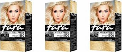 Краска для волос (Фара) Classic 500 - Блондор – фото 15