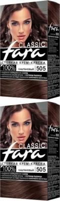 Краска для волос (Фара) Classic 505 - Каштановый – фото 2