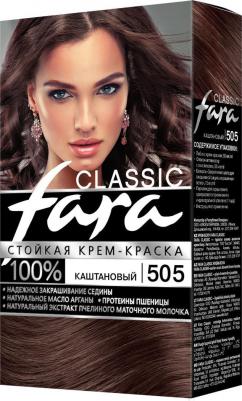 Краска для волос (Фара) Classic 505 - Каштановый – фото 6