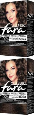 Краска для волос (Фара) Classic 507а - Натуральный шоколад – фото 6
