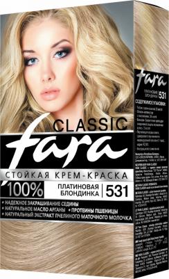Краска для волос (Фара) Classic 531 - Платиновая блондинка – фото 12