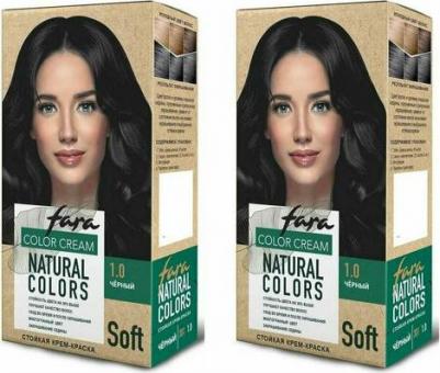 Краска для волос natural colors soft тон 301-чёрный, 270 мл – фото 8