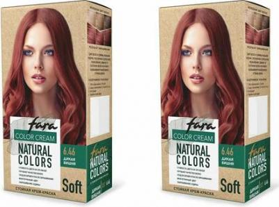 Краска для волос Natural Soft 327 Дикая вишня 270 мл – фото 7