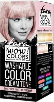 Крем для волос Wow Colors оттеночный Тон Smoky Rose 80мл