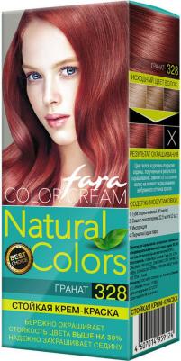 Крем-краска для волос Natural Colors 328 Гранат – фото 1