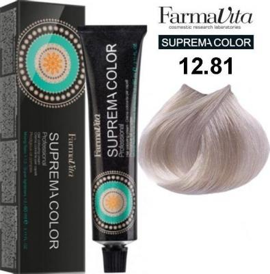 12.81 краска для волос, мерцающий платиновый / SUPREMA 60 мл – фото 1