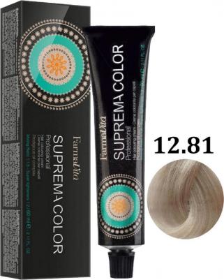 12.81 краска для волос, мерцающий платиновый / SUPREMA 60 мл – фото 8