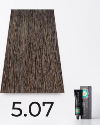 5.07 краска для волос, холодный светло каштановый / SUPREMA 60 мл – фото 6