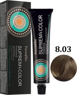 8.03 краска для волос, теплый светлый блондин / SUPREMA 60 мл – фото 4