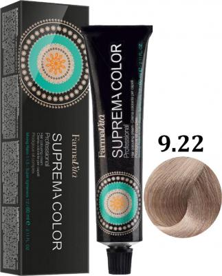 9.22 краска для волос, светлый блондин розовый ирис / SUPREMA 60 мл – фото 4