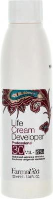 Крем-окислитель 30vol 9% / LIFE CREAM DEVELOPERS 100 мл – фото 4