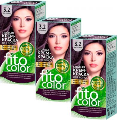 Fitocolor Крем-краска для волос №3.2 (баклажан) 115мл – фото 5