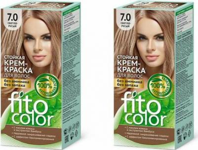 Fitocolor Крем-краска для волос №7.0 (светло-русый) 115мл – фото 5