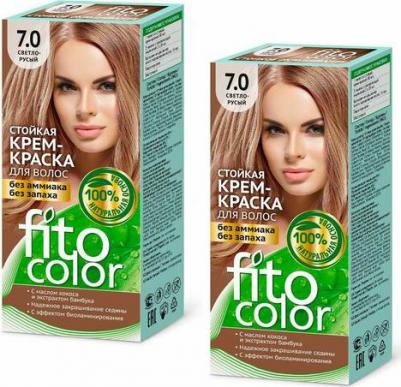 Fitocolor Крем-краска для волос №7.0 (светло-русый) 115мл – фото 12
