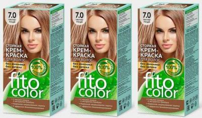 Fitocolor Крем-краска для волос №7.0 (светло-русый) 115мл