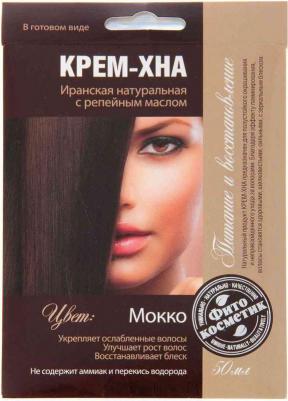 Хна для волос Крем-хна в готовом виде "Мокко" с репейным маслом – фото 3