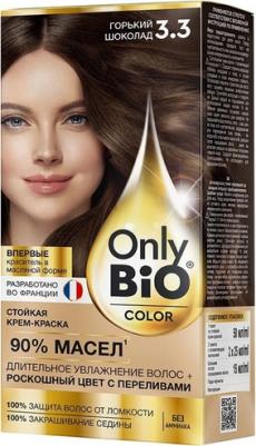 кр.д/в_фитокосметик_крем-краска only bio color 115мл_3.3 горький шоколад 339009016