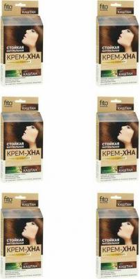 Краска для волос Крем-Хна Индийская в готовом виде Каштан – фото 2