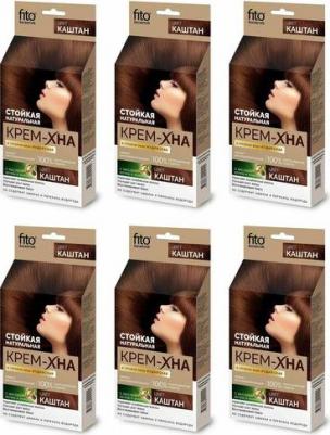 Краска для волос Крем-Хна Индийская в готовом виде Каштан – фото 5