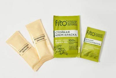 Крем-краска для волос Fito Color Intense тон 9.1 Пепельный блонд, 115 мл – фото 1