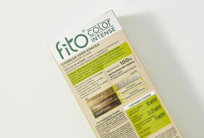 Крем-краска для волос Fito Color Intense тон 9.1 Пепельный блонд, 115 мл – фото 5