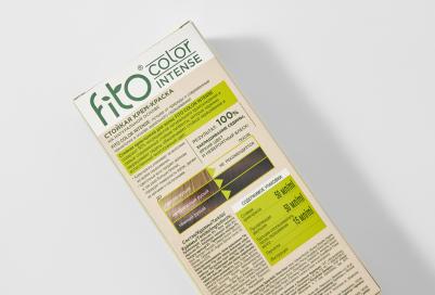 Стойкая крем-краска для волос Fito color intense тон 3.0 темный каштан, 115 мл – фото 1