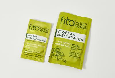 Стойкая крем-краска для волос Fito color intense тон 3.0 темный каштан, 115 мл – фото 3