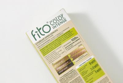 Стойкая крем-краска для волос Fito color intense тон 8.1 песочный светлый русый, 115 мл – фото 3