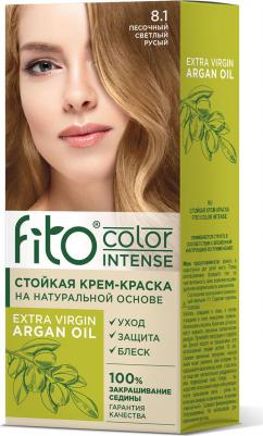 Стойкая крем-краска для волос Fito color intense тон 8.1 песочный светлый русый, 115 мл – фото 5