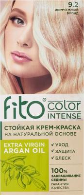 Стойкая крем-краска для волос Fito color intense тон 9.2 жемчужный блонд, 115 мл