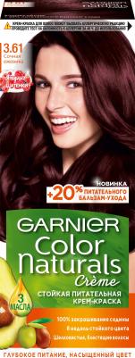 Стойкая питательная крем-краска Color Naturals, оттенок 3.61 Сочная ежевика, 110 мл – фото 15