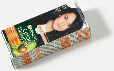 Стойкая питательная крем-краска для волос "Color Naturals", оттенок 2.10, Иссиня черный – фото 15
