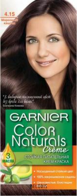 Стойкая питательная крем-краска для волос "Color Naturals", оттенок 4.15, Морозный каштан – фото 3