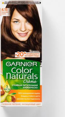 Стойкая питательная крем-краска для волос "Color Naturals", оттенок 4.15, Морозный каштан – фото 7
