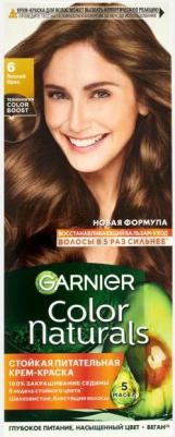 Стойкая питательная крем-краска для волос "Color Naturals", оттенок 6, Лесной орех – фото 12