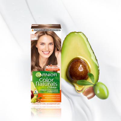 Стойкая питательная крем-краска для волос "Color Naturals", оттенок 7.132, Натуральный русый – фото 9